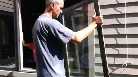 how to remove stationary glass from a metal window house|1 of 2 .